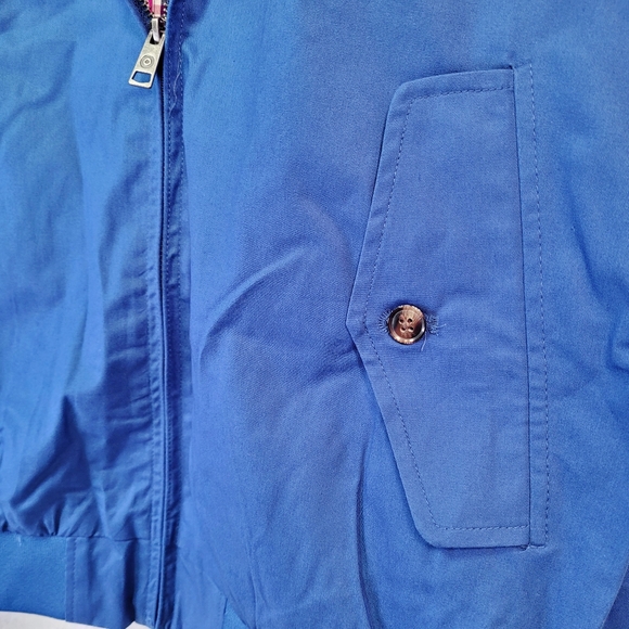 Ben Sherman Harrington Bomber Jacket True Blue Size Small New BS30JK001 - Picture 4 of 13